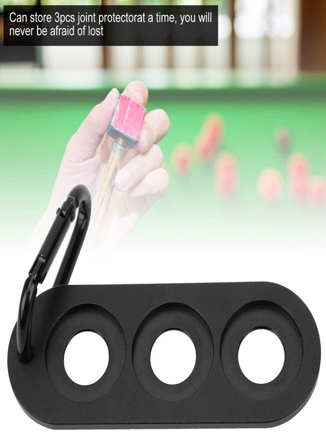 Haowecib Cue Joint Protector Clip, Pool Stick Joint Protector Holder Avoid Cover to The Ground Never Be Afraid of Lost with Buckle for Billiards - Image 4