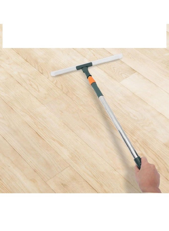 Magic Silicone Mop 180 Degree Rotating Adjustable Telescopic Pole - 1 Piece - Image 4