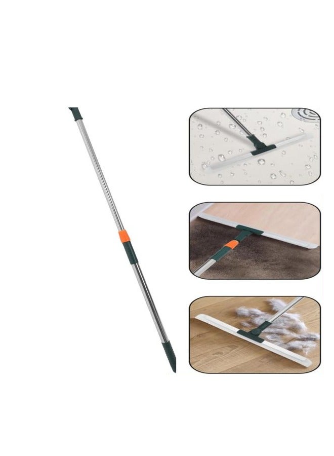Magic Silicone Mop 180 Degree Rotating Adjustable Telescopic Pole - 1 Piece - Image 2