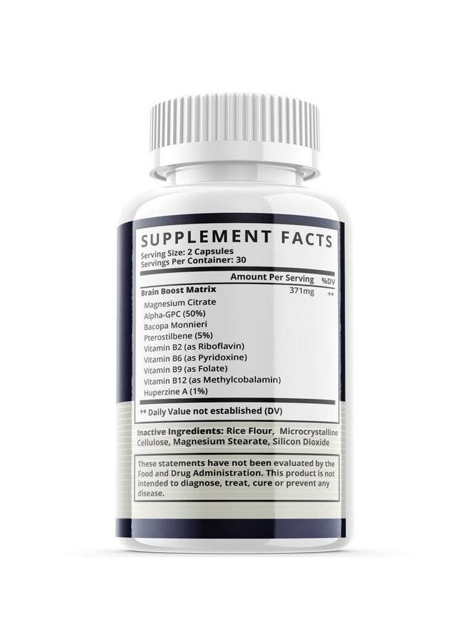 Neurotonix Memory And Focus Advanced Formula Neuro Tonix Nootropic Healthy Memory Brain Pills (3 Pack)