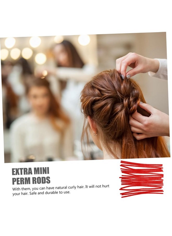 minkissy 80Pcs Perm Bar Spiral Perm Rods Perm Rods For Long Hair Perm Curlers Hair Curlers Rollers Spiral Rods For Hair Perm Loop Rods To Rotate Galvanized Wire Hair Stick Major  - Image 4