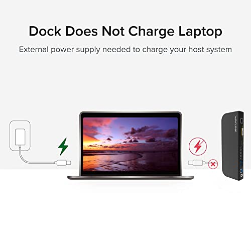 WAVLINK USB Laptop Docking Station Dual Monitors, DisplayLink Computer Dock for M1 M2 Mac and Windows, ChromeOS, Ubuntu 20.04/22.04 (HDMI & HDMI/DVI/VGA, 6xUSB Ports, LAN, Audio) - Image 5