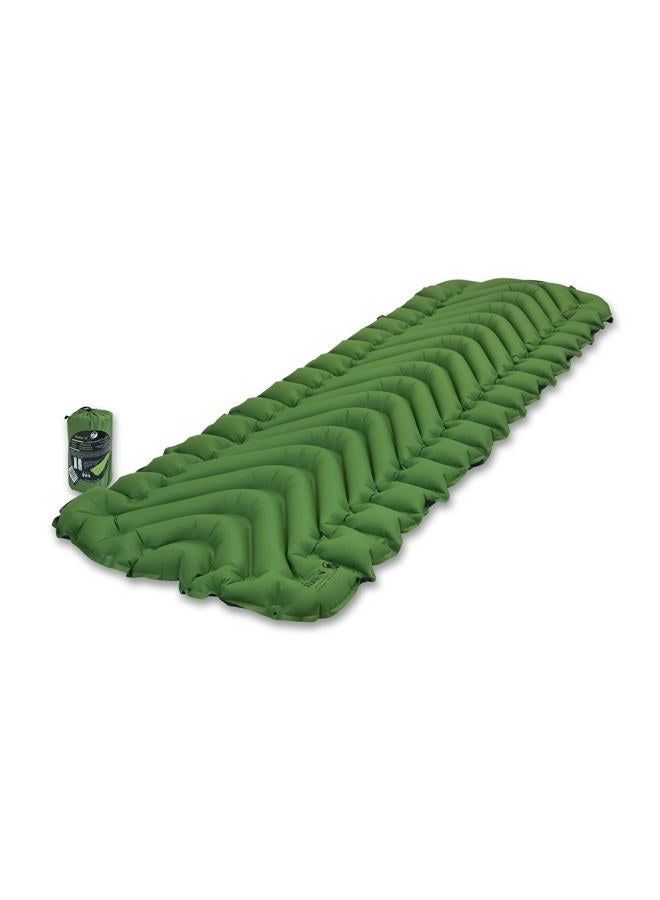 Klymit Static V Inflatable Sleeping Pad for Camping, Lightweight Hiking and Backpacking Air Bed Green-2020, One Size - Image 1