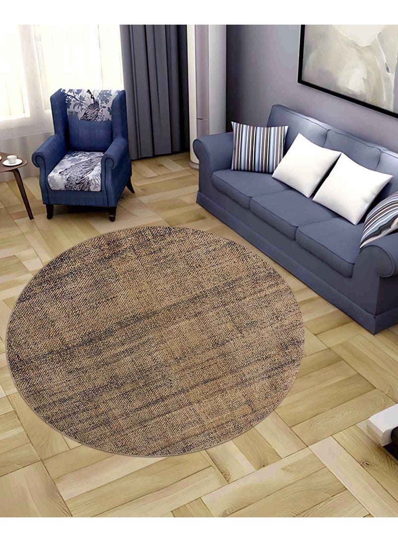 EVELYN - JUTE RUG - 150 CM ROUND- PARCHMENT - Image 1