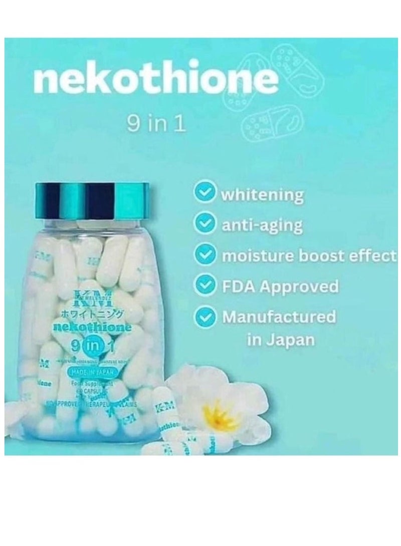 KM Nicothione capsules for skin whitening and renewal 9 * 1 60 cps - Image 2