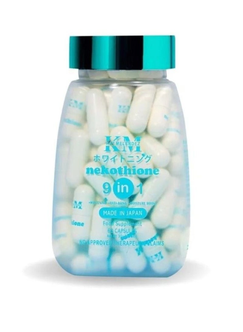 KM Nicothione capsules for skin whitening and renewal 9 * 1 60 cps - Image 1