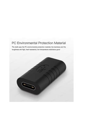 USB Type C Female to Female Adapter Portable USB-C Adapter for Charges and Data Type C Extension Cable Converter for Mobile Phones - pzsku/Z87F06B7F52EAD6FAC7FFZ/45/_/1739100845/effa34a7-7ddc-4c7d-8822-ff9e8015e3aa
