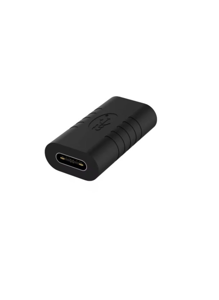 USB Type C Female to Female Adapter Portable USB-C Adapter for Charges and Data Type C Extension Cable Converter for Mobile Phones
