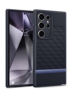Parallax Case compatible with Samsung Galaxy S24 Ultra Case 5G 【Enhanced Ergonomic Design】 Safety drop tested (2024) - Blue