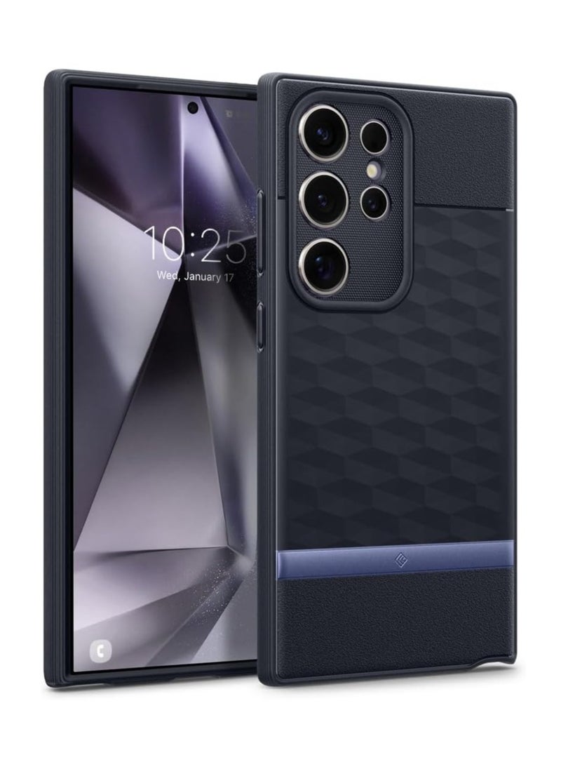 Generic - Parallax Case compatible with Samsung Galaxy S24 Ultra Case 5G 【Enhanced Ergonomic Design】 Safety drop tested (2024) - Blue - Image 1