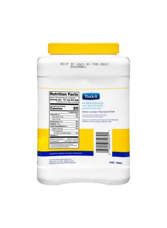 Thick-It Original Food & Beverage Thickener, 36 oz Canister - Image 4