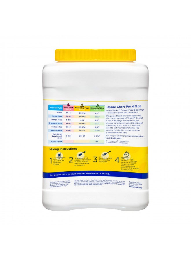 Thick-It Original Food & Beverage Thickener, 36 oz Canister - Image 3