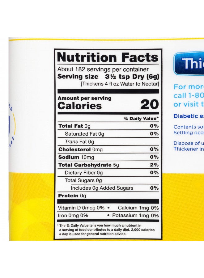 Thick-It Original Food & Beverage Thickener, 36 oz Canister - Image 5