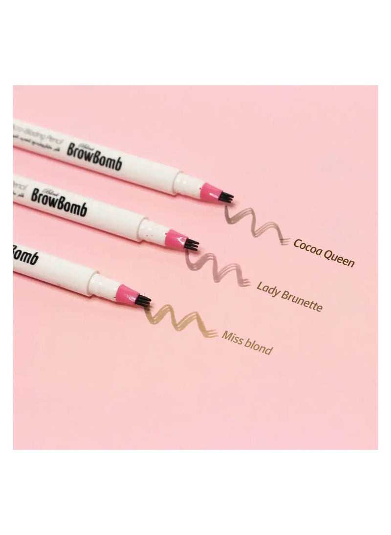 Eyebrow Pencil Microblading Cocoa Queen 01