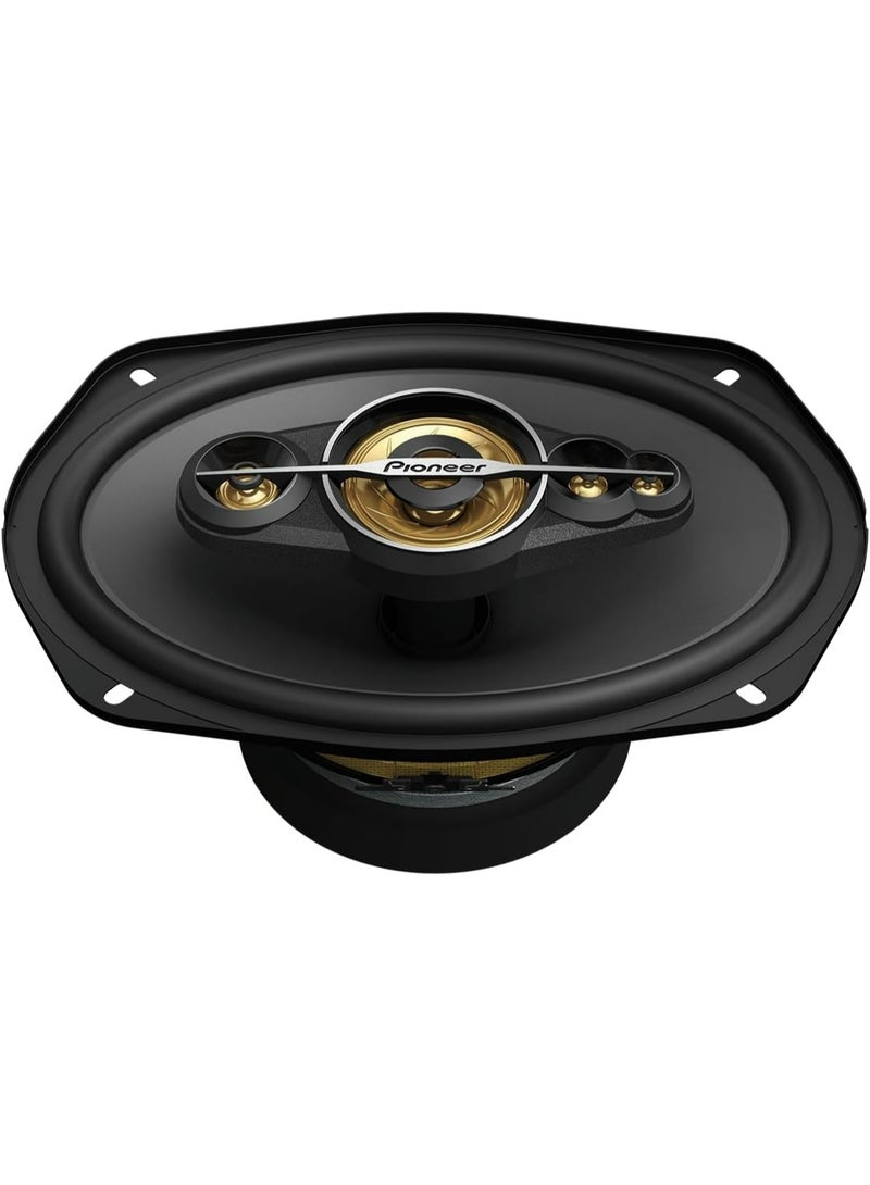 Pioneer TS-A6998S 750W Max/150W RMS 5-Way Speaker, 9-Inch Length x 6-Inch Height, Black - Image 2
