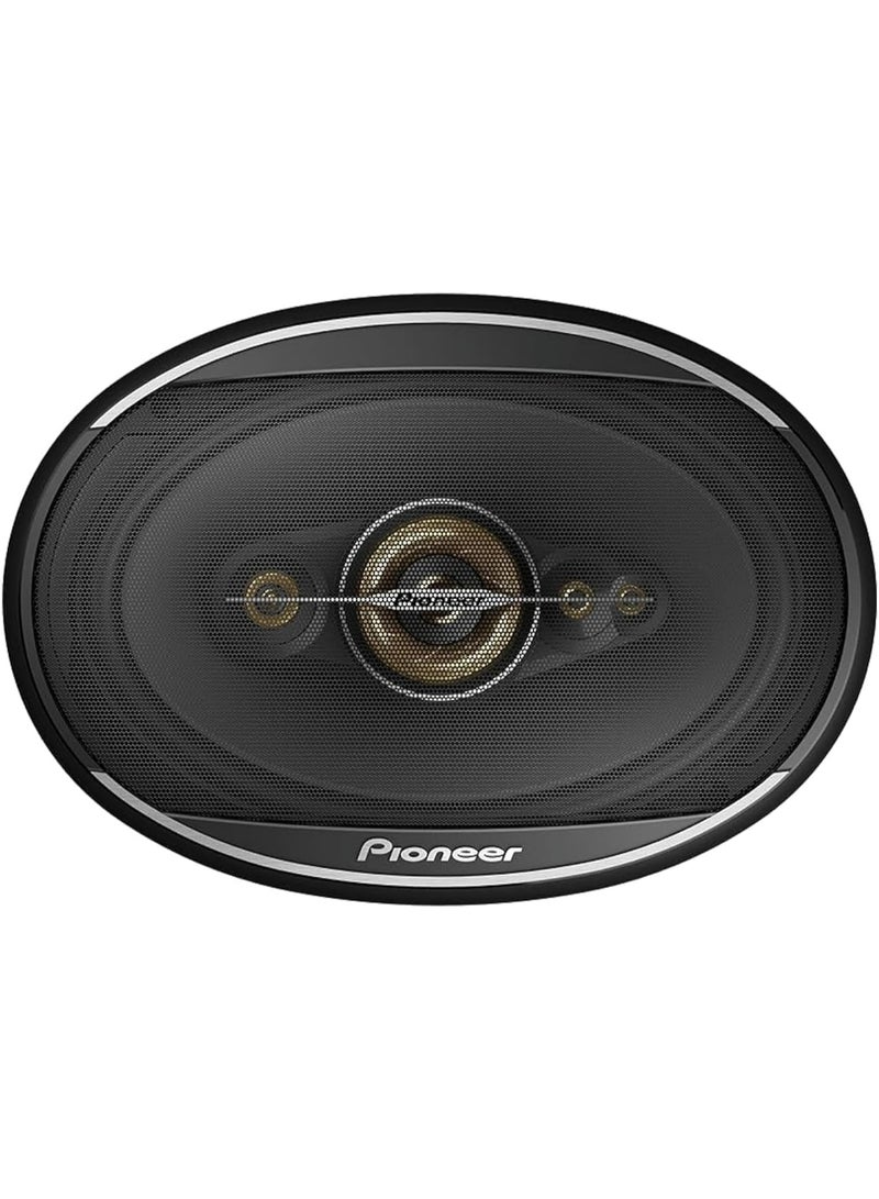 Pioneer TS-A6998S 750W Max/150W RMS 5-Way Speaker, 9-Inch Length x 6-Inch Height, Black - Image 1