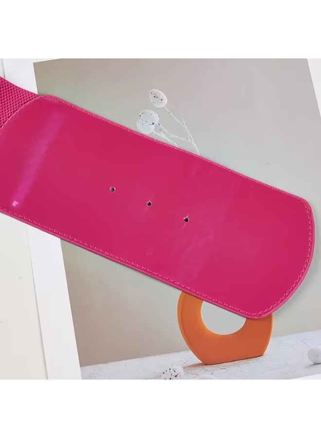 Goolsky Rectangle Pin Buckle Wide Belt Women's Vintage Versatile Elastic Waistband Casual Daily Dress Coat Decoration Girdle - Image 5