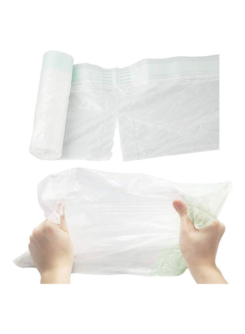 Anyumocz Pack Of 100 Drawstring Training Toilet Seat Liner Bags For Kids, Toddler - Image 4