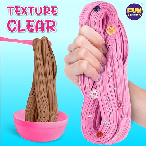 FUN KIDZ Gift Butter Slime Kit for Girls 10-12, FunKidz Ice Cream Soft Slime Making Kit Ages 8-12 Kids Slime Toys Ideal Birthday Party Present - Image 5