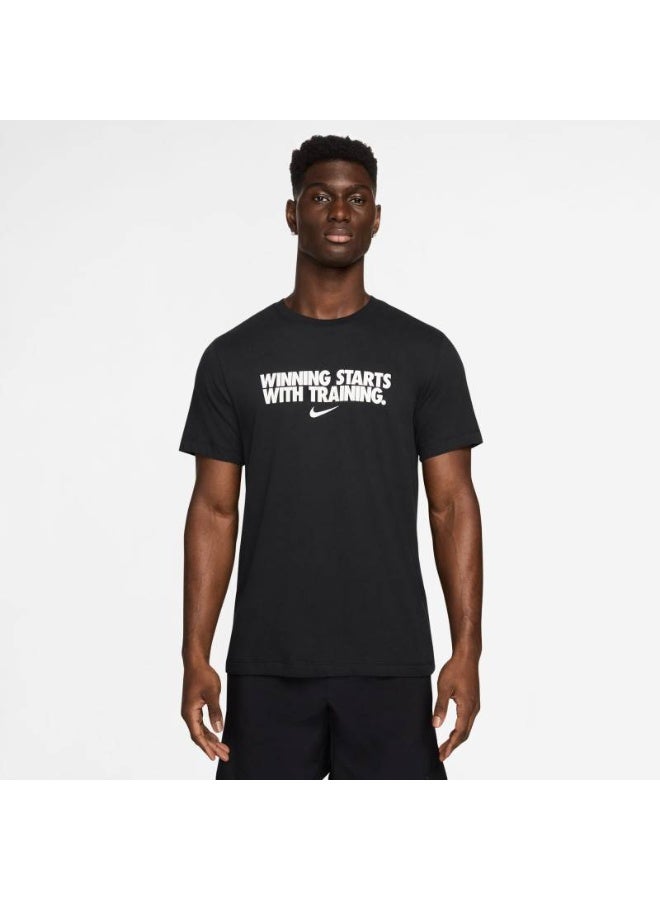Nike Men’s Nike Dri-FIT Winning T-Shirt - Image 1