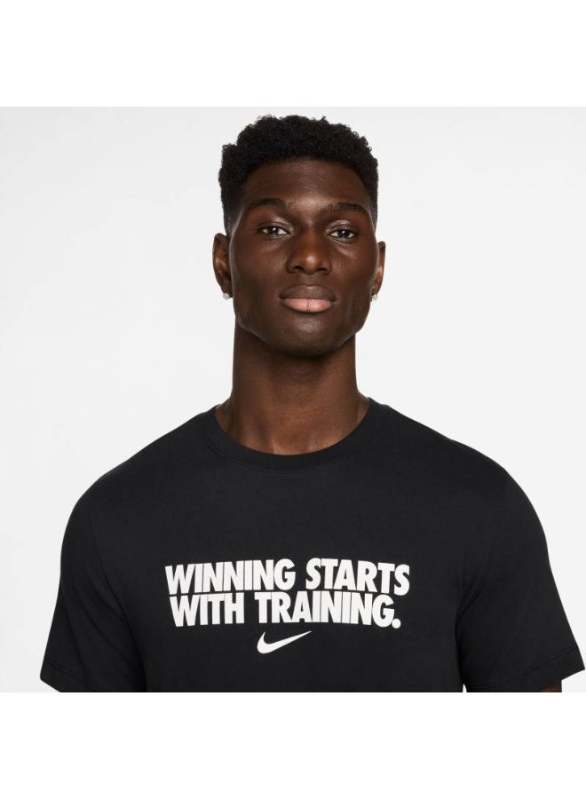 Nike Men’s Nike Dri-FIT Winning T-Shirt - Image 3