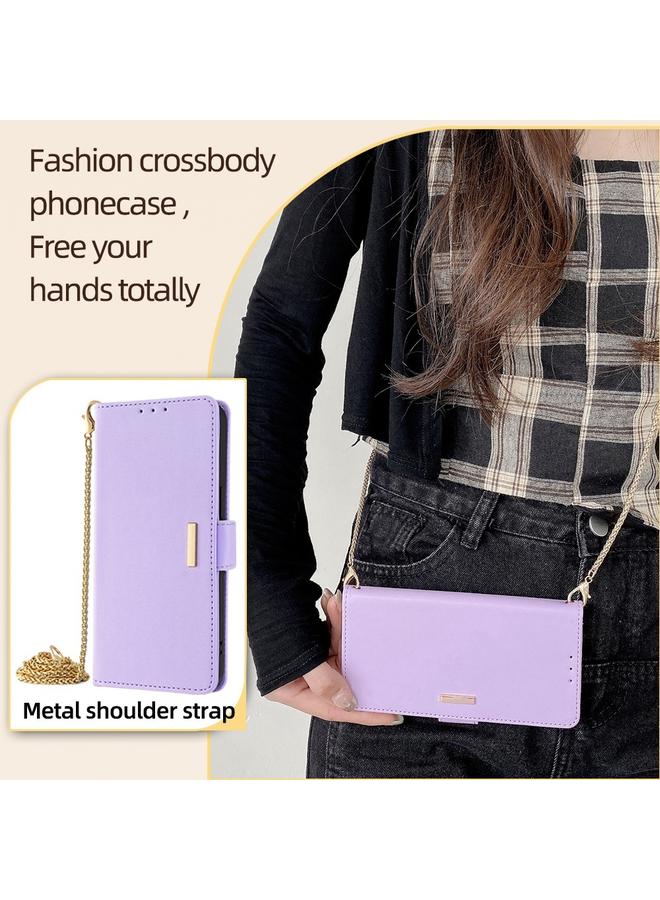 اس-توب جراب هاتف OPPO Reno11 F 5G، جراب هاتف جلدي بسلسلة كروس بودي - Image 2