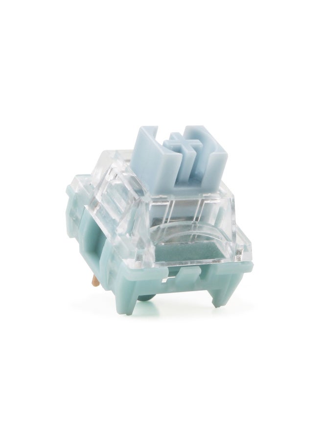 Ttc Powder V2 Moon Red Tea Quick Ice Silent Ace Silent Red Keycap Customized Mechanical Keyboard-Color:Mute Moon White  - Image 1