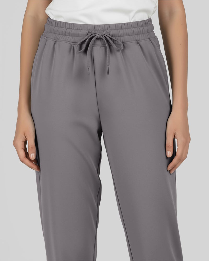 REALESSENTIALS Real Essentials 3 Pack: Girls' Dry-Fit Jogger Sweatpants - Kids Teens Running Athletic Pants with Pockets -Set 7, S (8) - Image 4