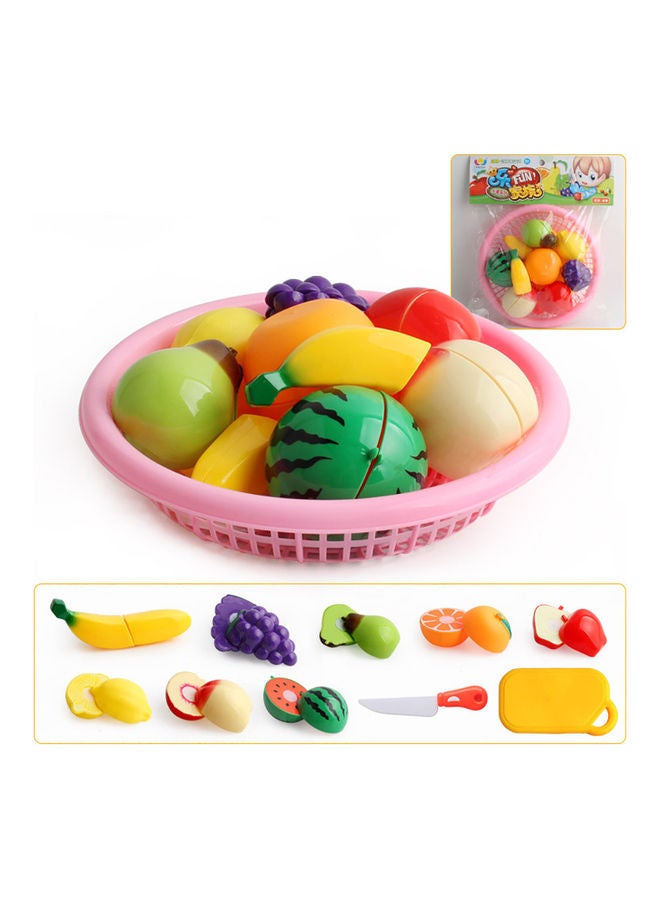 Kidle 11-Piece Set Fruit Chopstick Pretend Play - Image 2