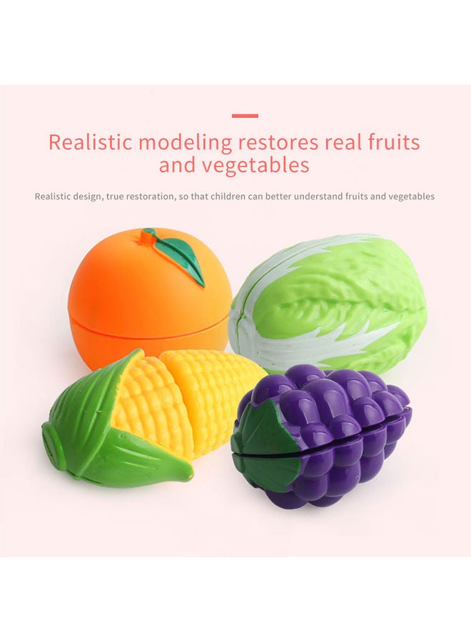 Kidle 11-Piece Set Fruit Chopstick Pretend Play - Image 5