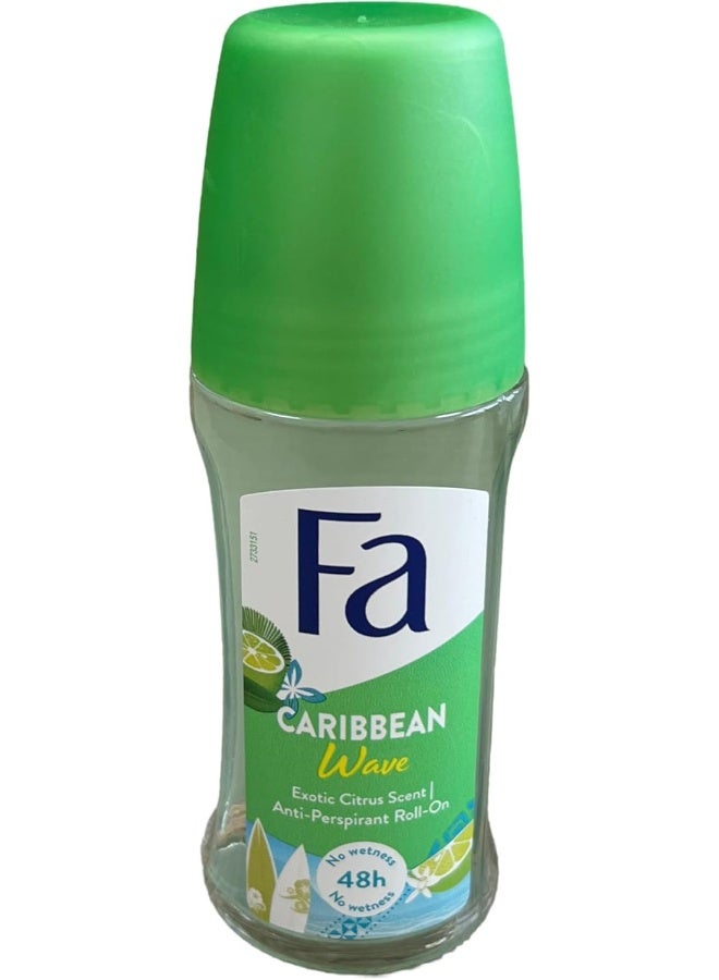 Fa مزيل العرق رول أون 50 مل ليمون كاريبي من فا - Image 4