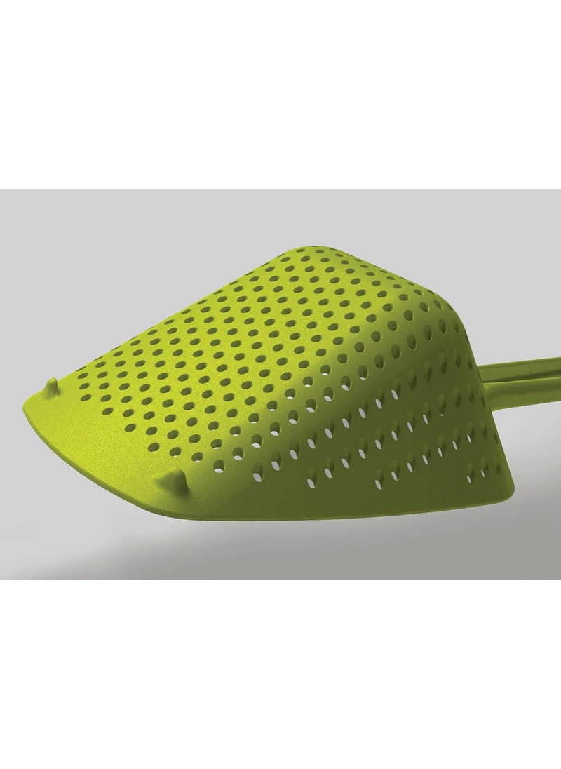 Joseph Joseph Joseph Joseph Large Plastic Slotted Spoon Green  - Image 3