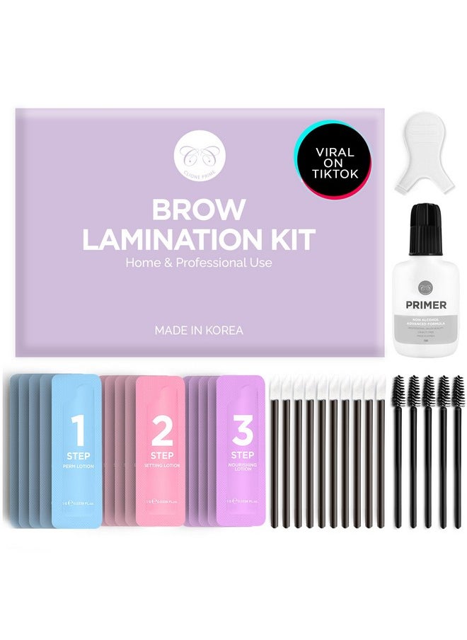 CLIONE PRIME - At Home Brow Lamination Kit Diy Eyebrow Lamination Kit Professional Eye Brow Perm Kit Instant Diy Eyebrow Lift Kit For Fuller Thicker Brows Lasts For Upto 8 Weeks - Image 1