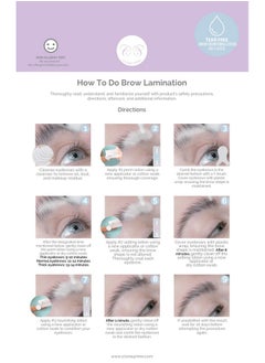CLIONE PRIME At Home Brow Lamination Kit Diy Eyebrow Lamination Kit Professional Eye Brow Perm Kit Instant Diy Eyebrow Lift Kit For Fuller Thicker Brows Lasts For Upto 8 Weeks  - Image 4