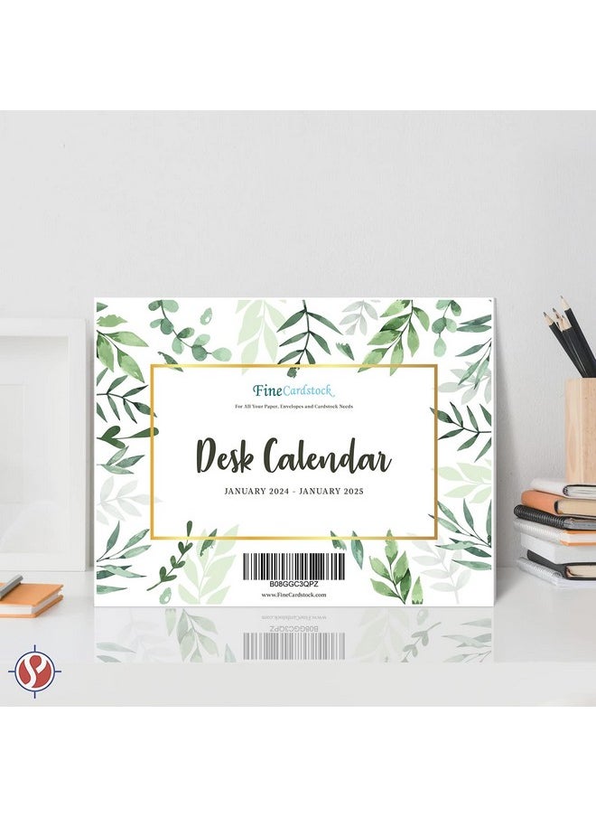 S Superfine Printing - 2024 Year Desk Calendar 11" X 8.5" Desktop Or Wall Planner, Tear-Off Pad For Easy Planning, Includes A Notes Section To Do'S Monthly Tasks For The Year Of 2024 | Runs From January 2024 - January 2025 - Image 1