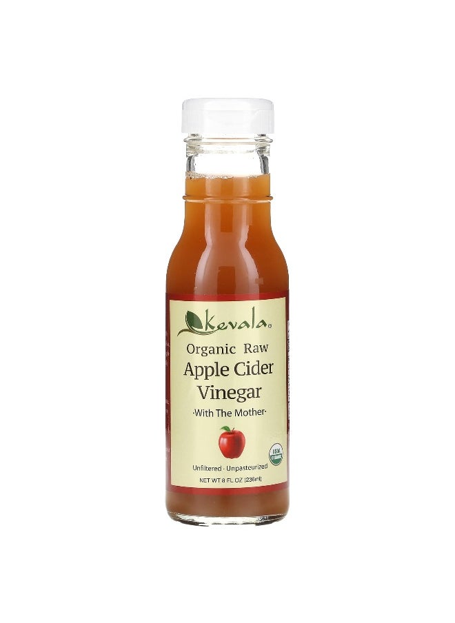 Kevala Kevala, Organic Raw Apple Cider Vinegar, With The Mother, 8 fl oz (236 ml)  - Image 1