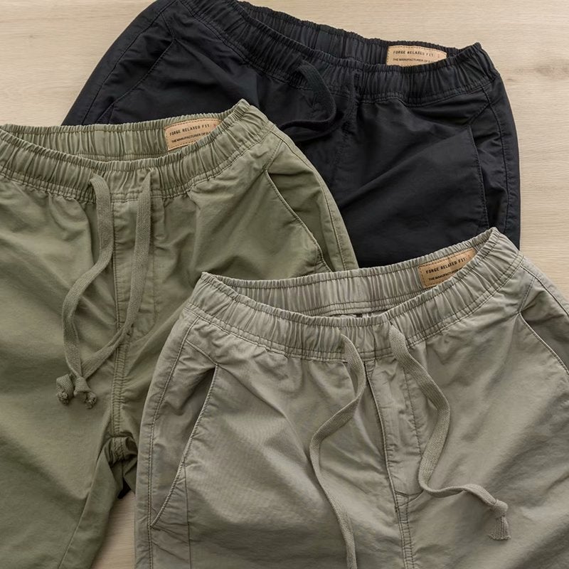 Durable Stylish Mens Work Shorts 2022 Black - Image 5
