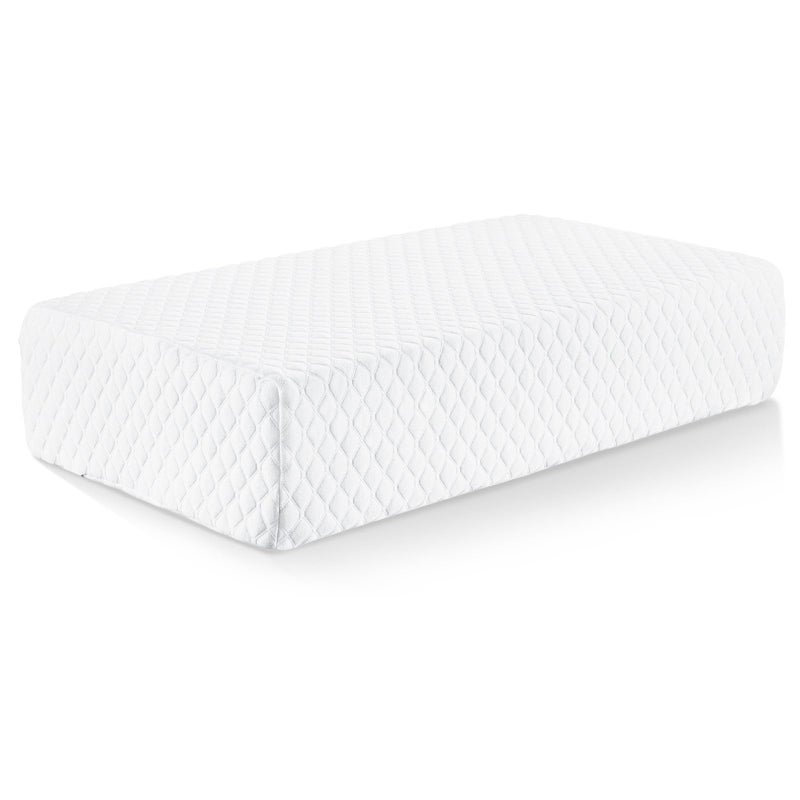 TOPPURE Pillowcase for Cube Pillow 24x12x5 White
