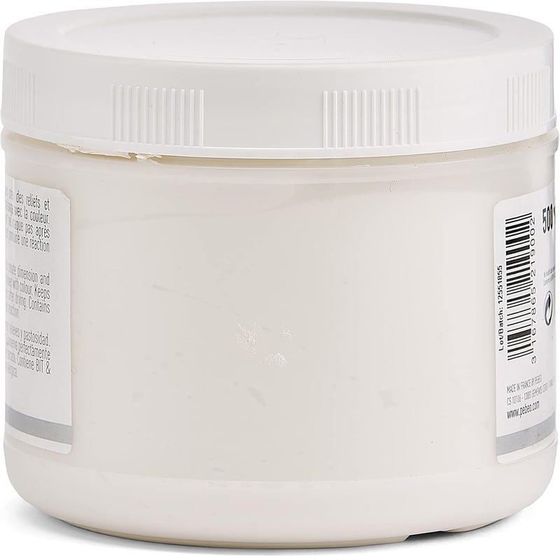 Pebeo Heavy Modeling Paste 500 ml - High Viscosity Acrylic Paste for Art and Craft - Image 2
