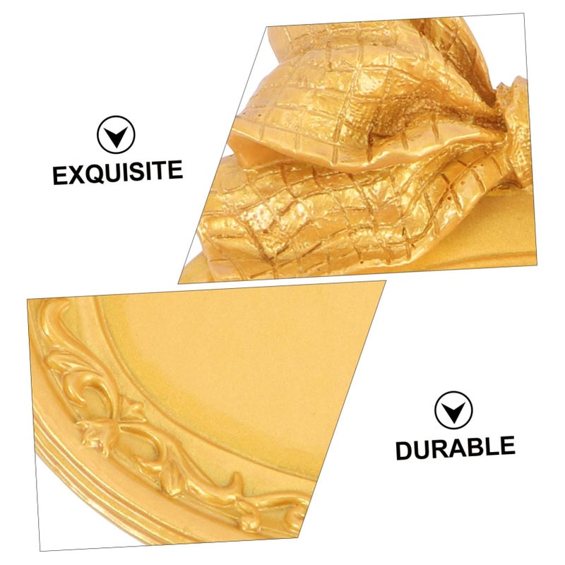 1 Piece Golden Vintage Tabletop Decoration for Home Desktop and Photography Prop - Image 3