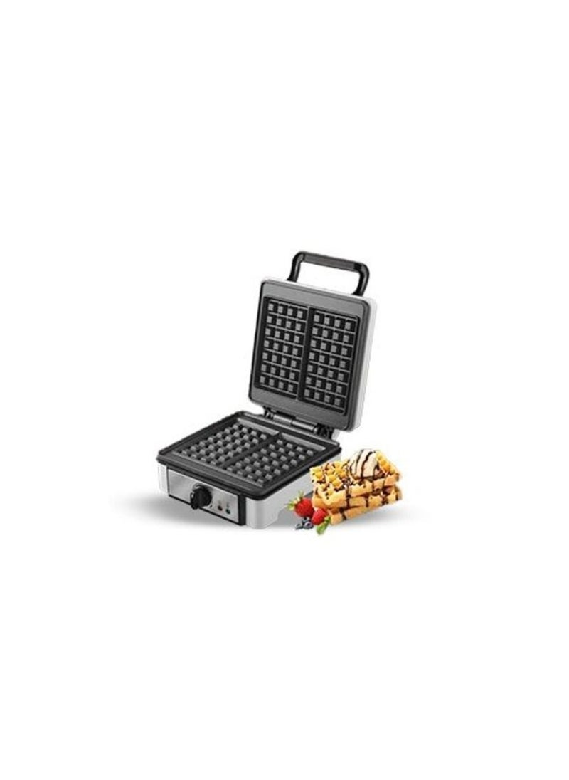 ENZO - 2 Slice Waffle Maker With Adjustable Power -1200 W (ITA50036) - Image 1