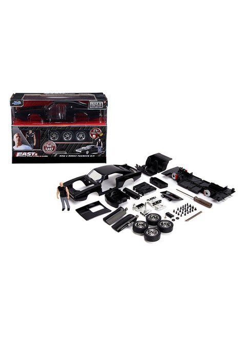 Fast And Furious Build+Collect Charger 1:24 W/ Figurine Dominic Toretto
