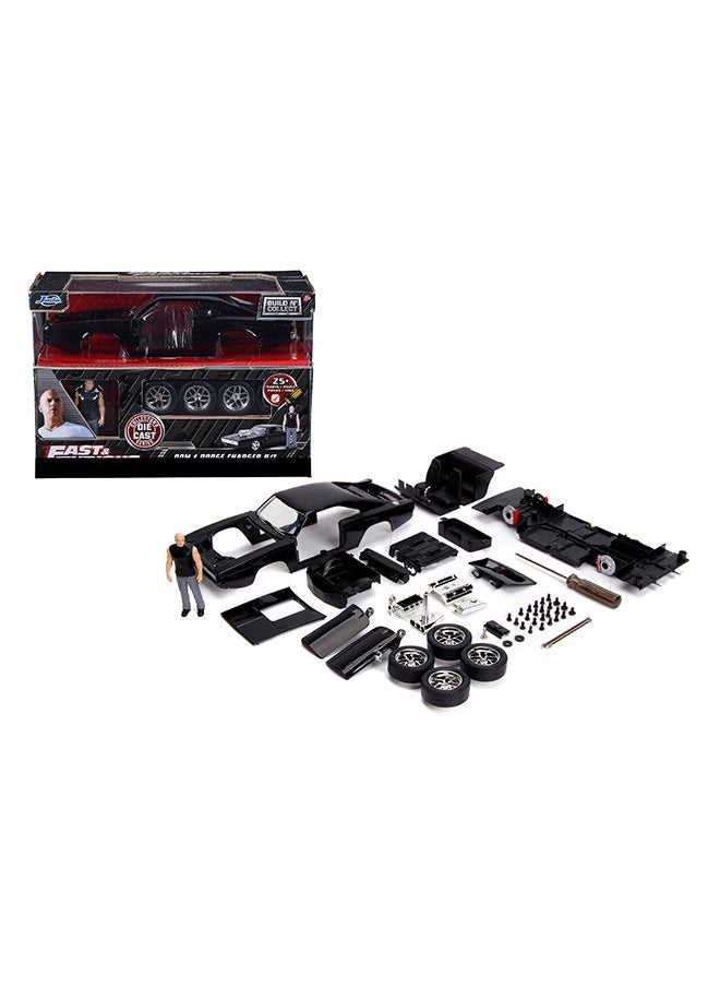JADA - Fast And Furious Build+Collect Charger 1:24 W/ Figurine Dominic Toretto - Image 1