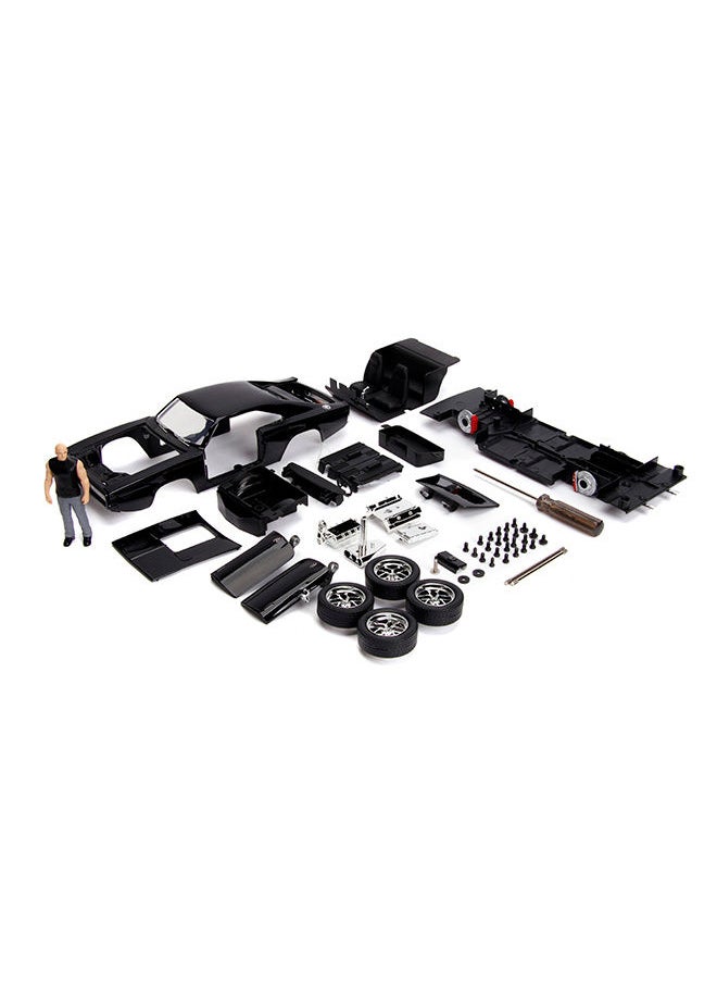 JADA - Fast And Furious Build+Collect Charger 1:24 W/ Figurine Dominic Toretto - Image 1