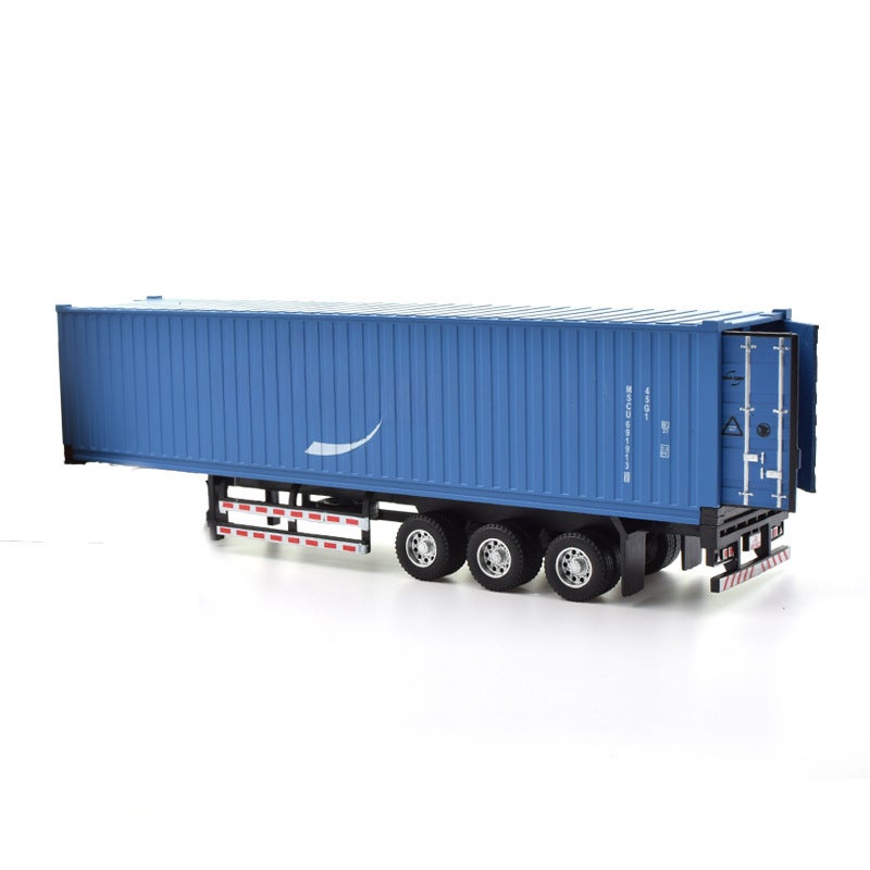 Kids Alloy Engineering Toy Truck Model Single blue container Single blue container