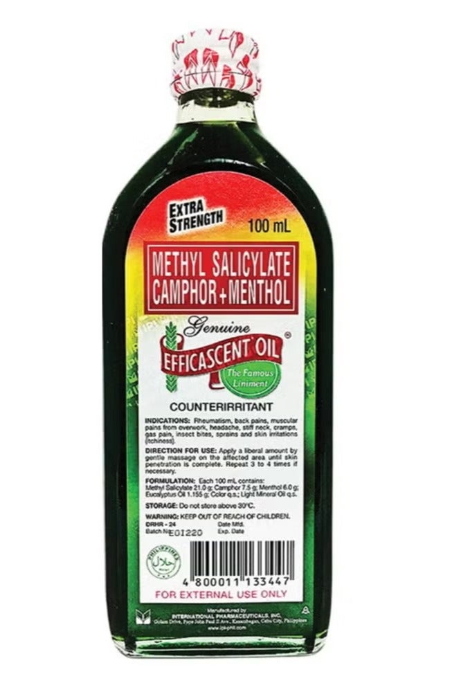 ديب هييت زيت ميثيل الساليسيلات الكافور المنثول قوة إضافية 100 مل