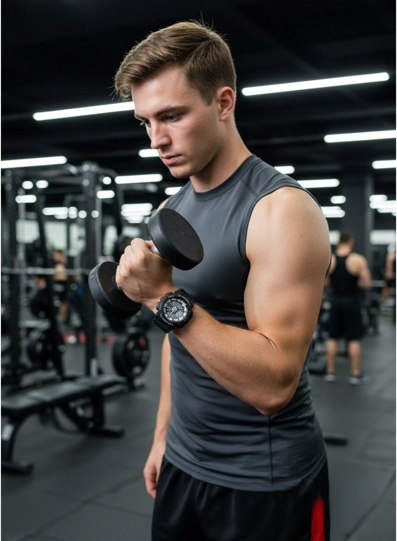 G-Technology Durable Waterproof Sports Analog-Digital Watch for Active Men and Women with Comfortable Strap - Image 3