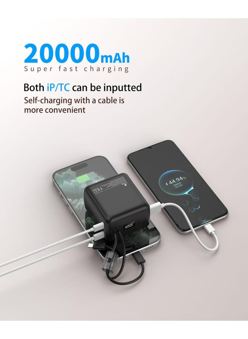 Zoom Plus 40,000mAh (2×20,000mAh) Power Bank Bundle – Dual Fast Charging, Portable Battery Pack (2 Pieces) - Image 2
