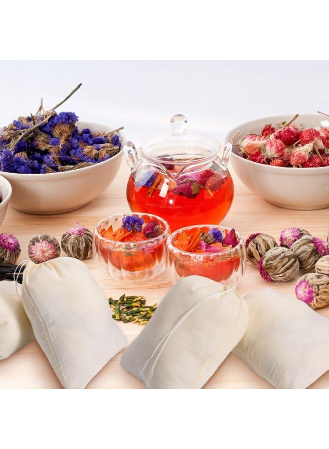 100 Pieces Drawstring Bags Muslin Bags (8 x 10 Inches) - Image 3