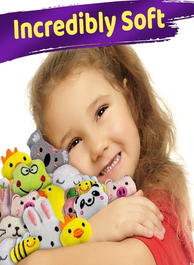 stargo 36 Pack Colorful Prefilled Easter Eggs bulk with Mini Plush Easter toys - Plastic easter Eggs with plushies for Easter Basket stuffers, Easter Gifts, Egg Hunts Party Decorations Goodie Bags - Image 3